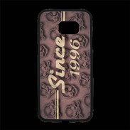 Coque Personnalisée Samsung S7 Edge Premium Since crane rose 1996
