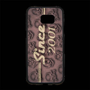 Coque Personnalisée Samsung S7 Edge Premium Since crane rose 2001