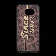 Coque Personnalisée Samsung S7 Edge Premium Since crane rose 2002