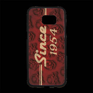 Coque Personnalisée Samsung S7 Edge Premium Since crane rouge 1954