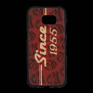 Coque Personnalisée Samsung S7 Edge Premium Since crane rouge 1955