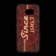 Coque Personnalisée Samsung S7 Edge Premium Since crane rouge 1963