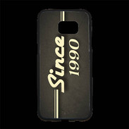Coque Personnalisée Samsung S7 Edge Premium Since 1990 gris