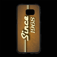 Coque Personnalisée Samsung S7 Edge Premium Orange since 1968