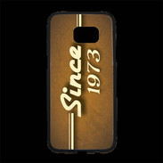 Coque Personnalisée Samsung S7 Edge Premium Orange since 1973
