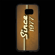 Coque Personnalisée Samsung S7 Edge Premium Orange since 1977