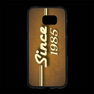 Coque Personnalisée Samsung S7 Edge Premium Orange since 1985