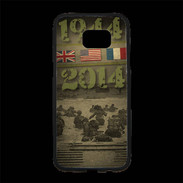 Coque Personnalisée Samsung S7 Edge Premium Débarquement Normandie plage 1 ZG