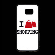 Coque Personnalisée Samsung S7 Edge Premium I love Shopping
