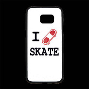 Coque Personnalisée Samsung S7 Edge Premium I love Skate