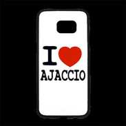 Coque Personnalisée Samsung S7 Edge Premium I love Ajaccio