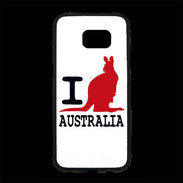 Coque Personnalisée Samsung S7 Edge Premium I love Australia 2
