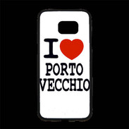 Coque Personnalisée Samsung S7 Edge Premium I love Porto Vecchio