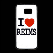 Coque Personnalisée Samsung S7 Edge Premium I love Reims
