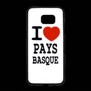 Coque Personnalisée Samsung S7 Edge Premium I love Pays Basque