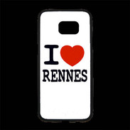 Coque Personnalisée Samsung S7 Edge Premium I love Rennes