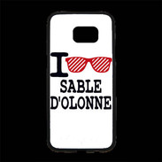 Coque Personnalisée Samsung S7 Edge Premium I love Sable d'Olonne 2