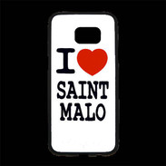 Coque Personnalisée Samsung S7 Edge Premium I love Saint Malo