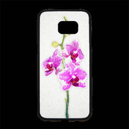 Coque Personnalisée Samsung S7 Edge Premium Belle Orchidée PR 10