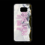 Coque Personnalisée Samsung S7 Edge Premium Je ride Le Mont Dore ZG