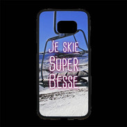Coque Personnalisée Samsung S7 Edge Premium Je skie Super-Besse ZG