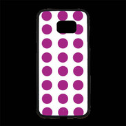 Coque Personnalisée Samsung S7 Edge Premium pois framboise