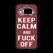 Coque Personnalisée Samsung S7 Edge Premium Keep Calm Fuck Off Brique