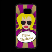 Coque Personnalisée Samsung S7 Edge Premium Miss business Blonde
