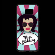 Coque Personnalisée Samsung S7 Edge Premium Miss Clubbing Brune