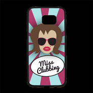 Coque Personnalisée Samsung S7 Edge Premium Miss Clubbing Chatain