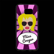 Coque Personnalisée Samsung S7 Edge Premium Miss Cougar Blonde