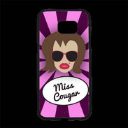 Coque Personnalisée Samsung S7 Edge Premium Miss Cougar Chatain