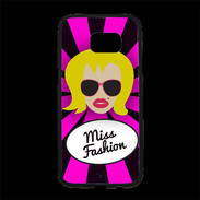 Coque Personnalisée Samsung S7 Edge Premium Miss Fashion Blonde