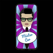 Coque Personnalisée Samsung S7 Edge Premium Mister Car Brun
