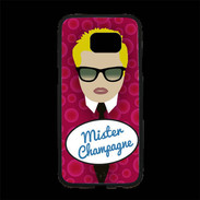 Coque Personnalisée Samsung S7 Edge Premium Mister Champagne Blond