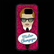 Coque Personnalisée Samsung S7 Edge Premium Mister Champagne Roux