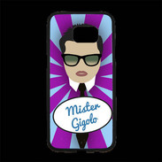 Coque Personnalisée Samsung S7 Edge Premium Mister Gigolo Brun