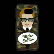 Coque Personnalisée Samsung S7 Edge Premium Mister Soldier Roux