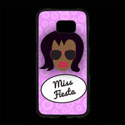 Coque Personnalisée Samsung S7 Edge Premium Miss Fiesta Black