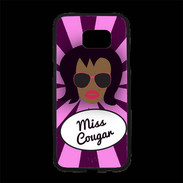 Coque Personnalisée Samsung S7 Edge Premium Miss Cougar Black