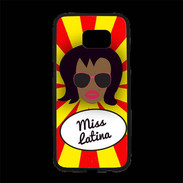 Coque Personnalisée Samsung S7 Edge Premium Miss Latina Black