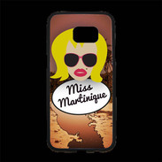 Coque Personnalisée Samsung S7 Edge Premium Miss Martinique Blonde