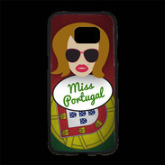 Coque Personnalisée Samsung S7 Edge Premium Miss Portugal Rousse