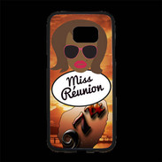 Coque Personnalisée Samsung S7 Edge Premium Miss Réunion Black