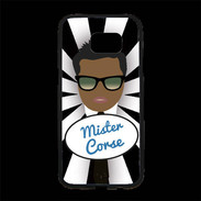 Coque Personnalisée Samsung S7 Edge Premium Mister Corse Black