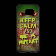 Coque Personnalisée Samsung S7 Edge Premium Keep Calm and Be Mutant
