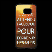 Coque Personnalisée Samsung S7 Edge Premium J'ai pas attendu FB ZG