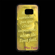 Coque Personnalisée Samsung S7 Edge Premium Ils ne savaient pas ZG