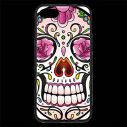Coque iPhone 7 Premium Tête de mort design et coloré