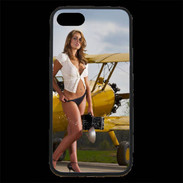 Coque iPhone 7 Premium Avion sexy